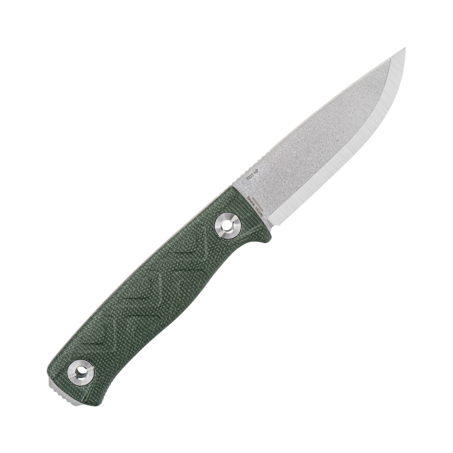 SRM Bushcut 702T-MP, OD Green Micarta