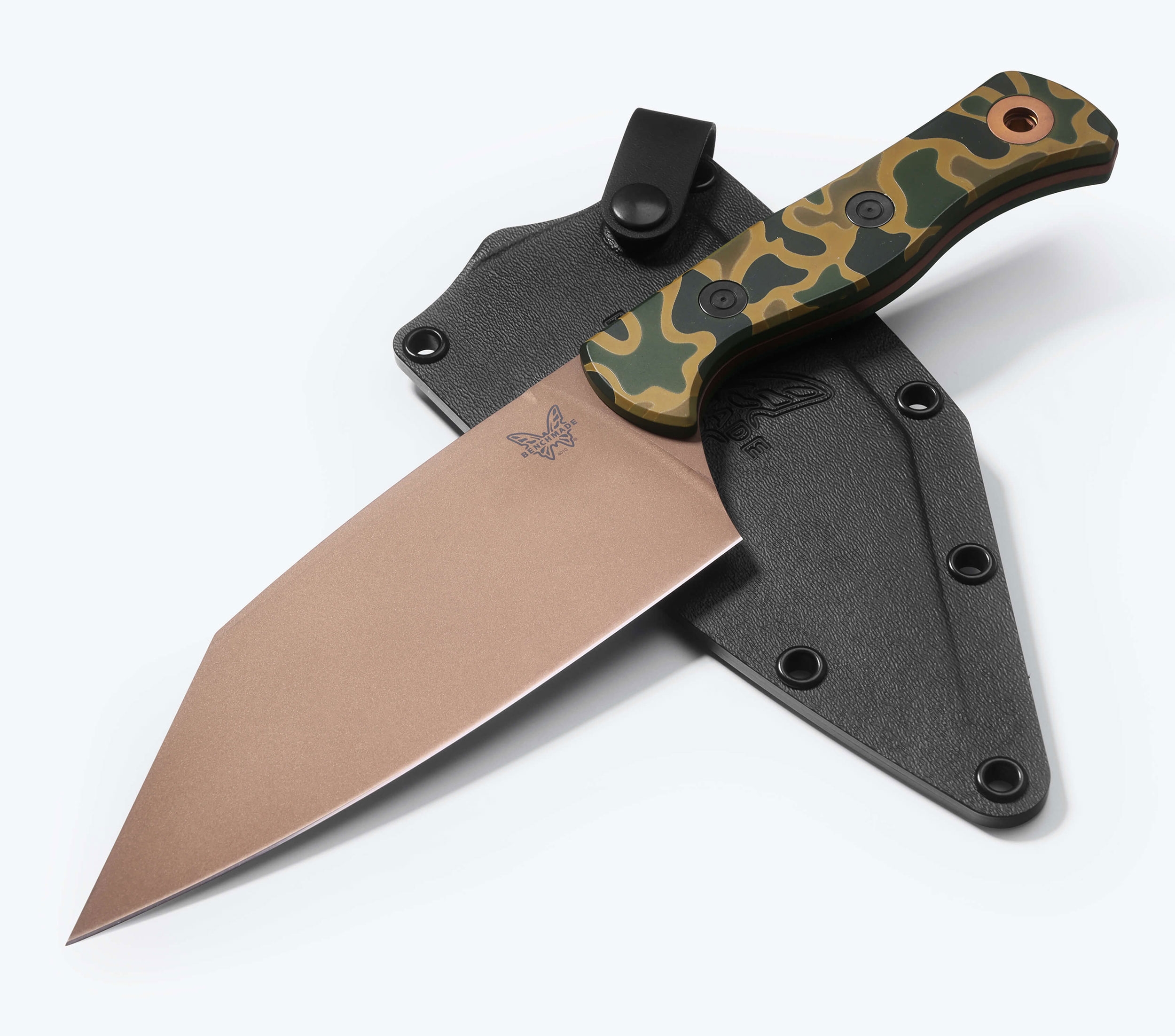 Benchmade 4010FE-2601 Camo Station Knife, Limited
