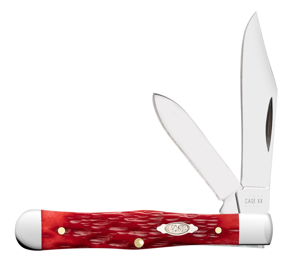 Case CS Dark Red Bone Small Swell Center Jack