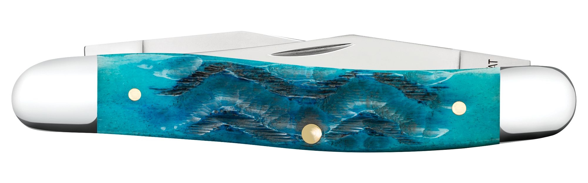 Case SS Sky Blue Bone Muskrat
