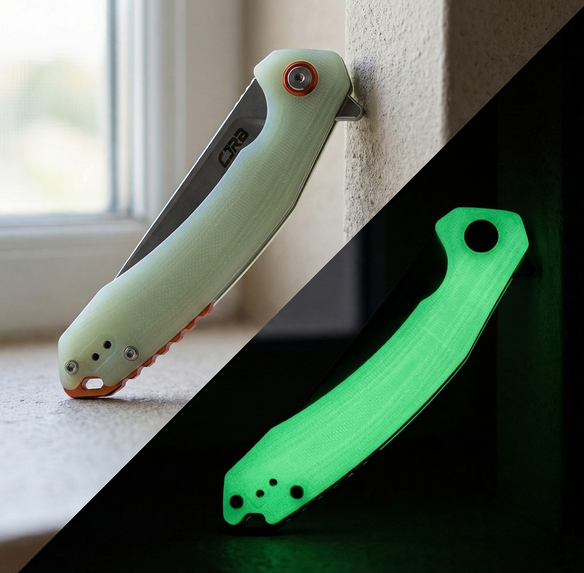CJRBJ1906-GD Gobi Glow In the Dark Green G10