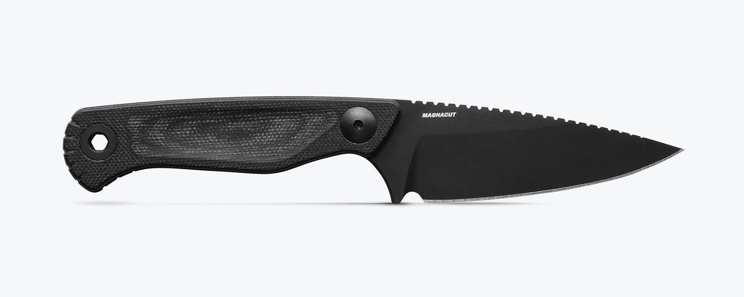 Benchmade 203BK-02 Dacian, Black Blade, Leather