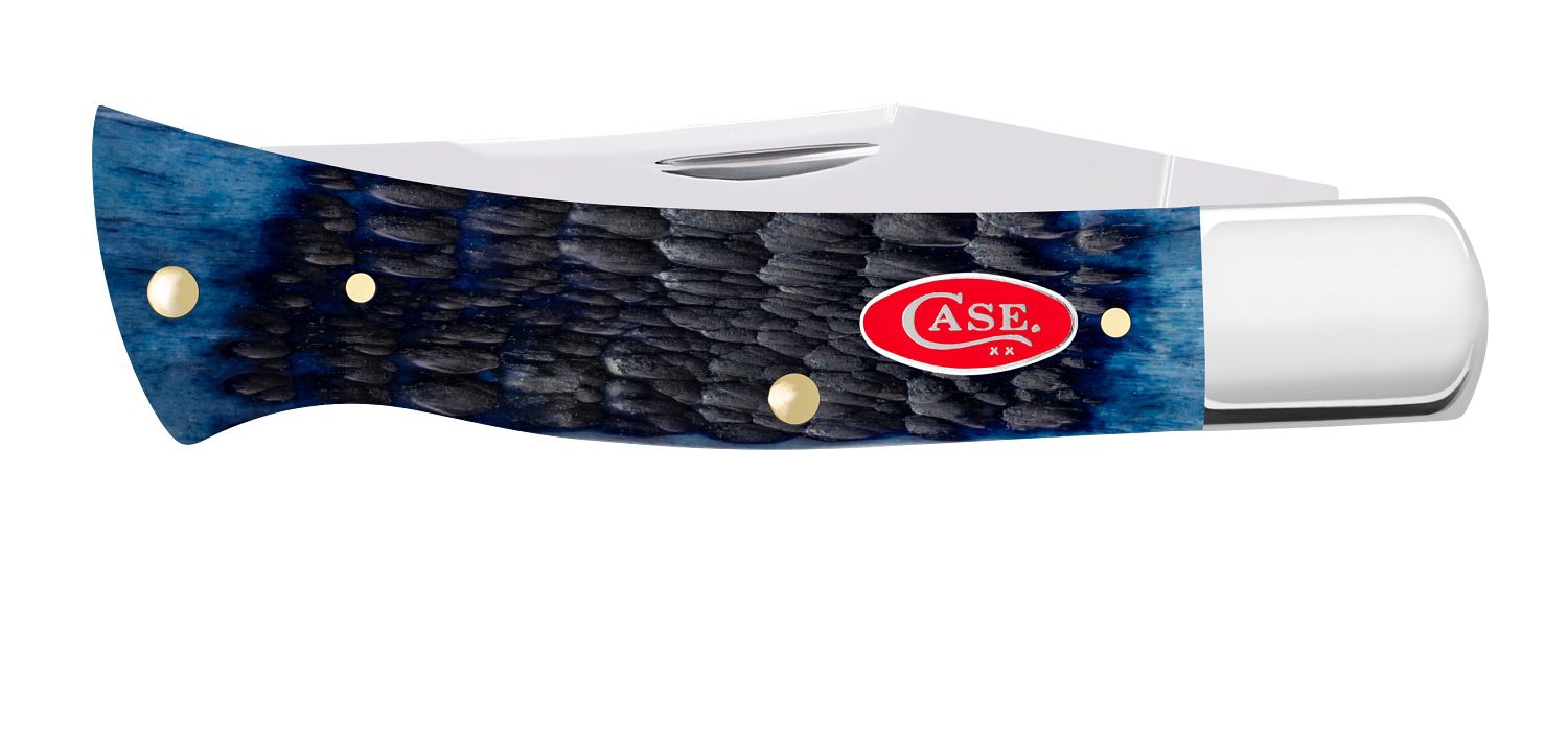 Case SS Navy Blue Bone Axe Handle