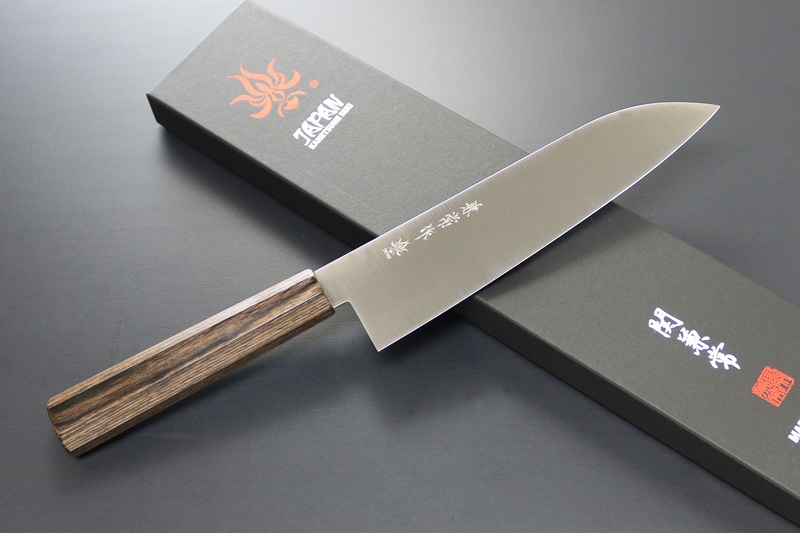 Kanetsune KC-863 Ichizu series Wa-Santoku 180mm