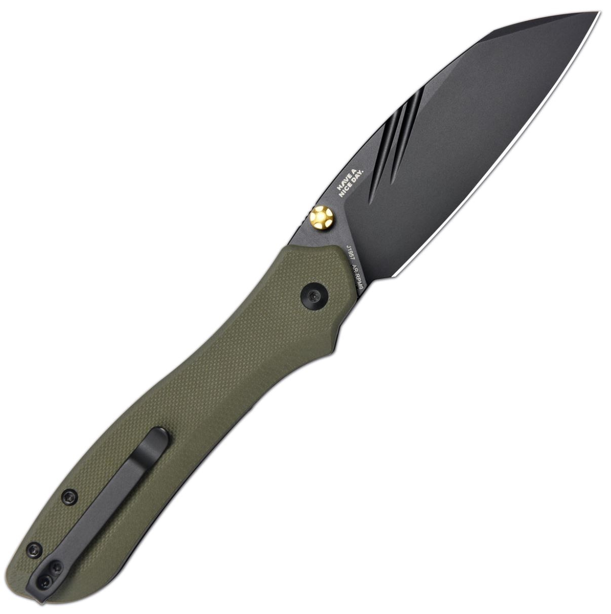 CJRBJ1957-BGN Fugly, AR-RPM9, Green G10