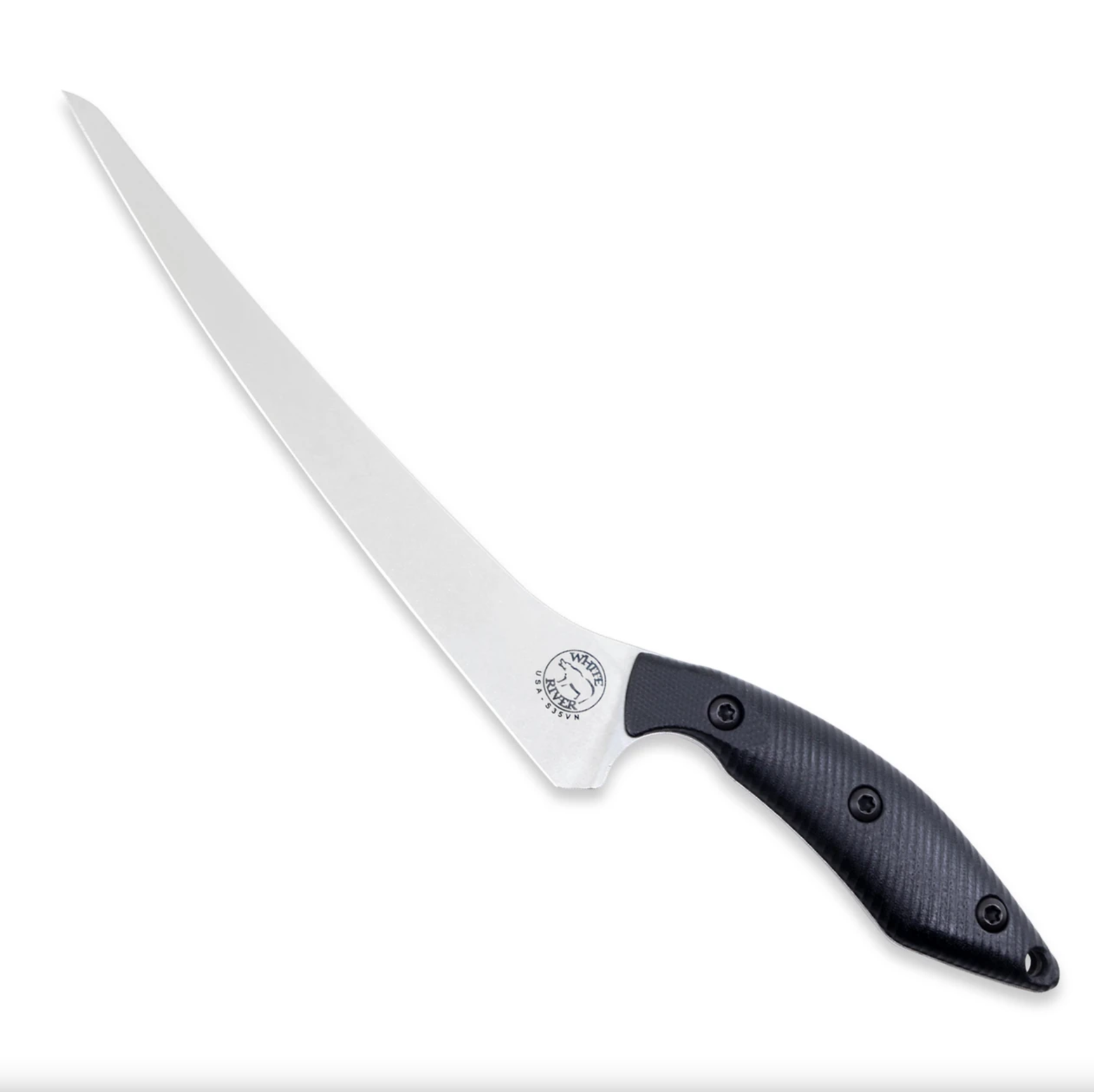 White River Step Up Fillet, Black G10