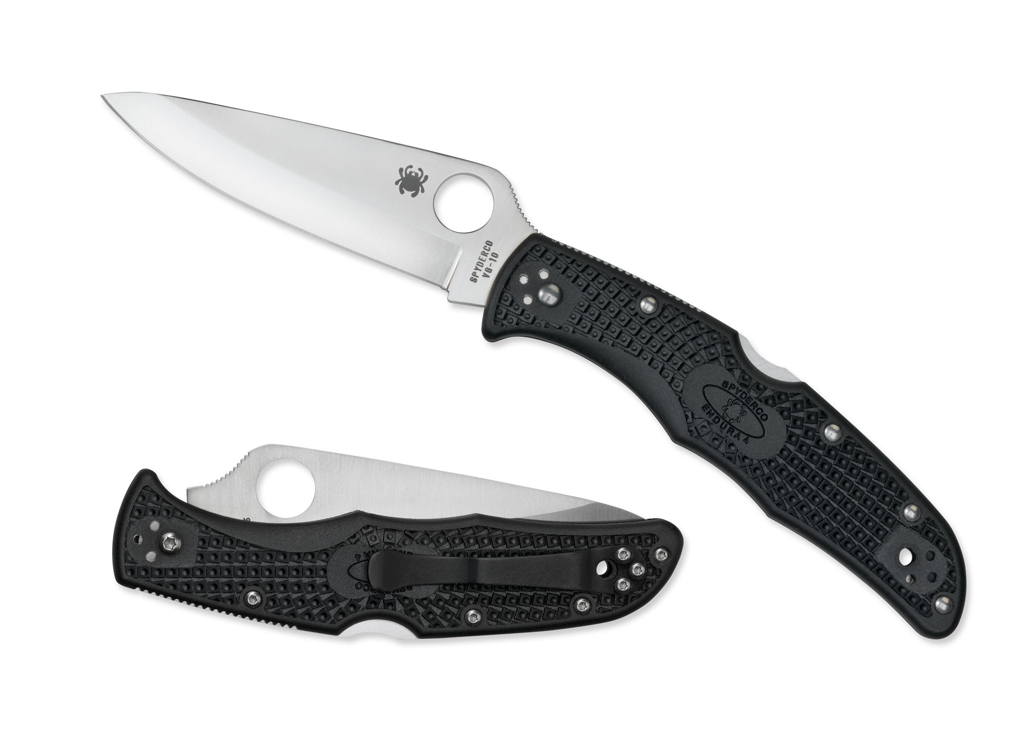 Spyderco C10PBK Endura 4, FRN Black