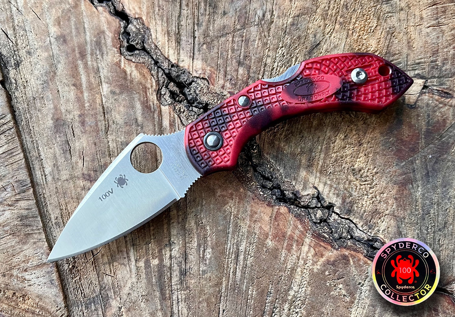 Spyderco  28ZFPRDBK2 Dragonfly 2, Collector