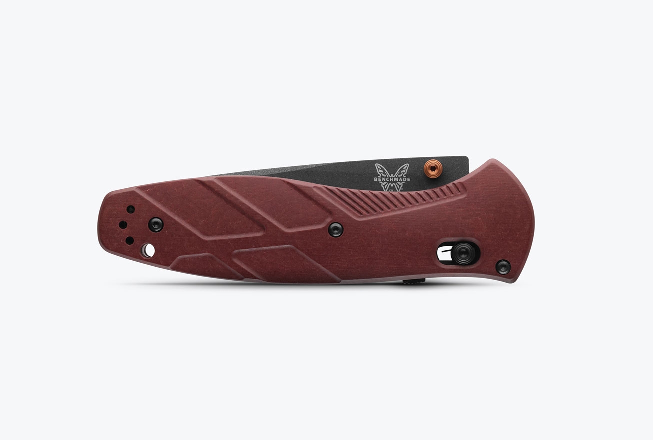 Benchmade 581BK-04 Barrage, S30V Redstone Richlite