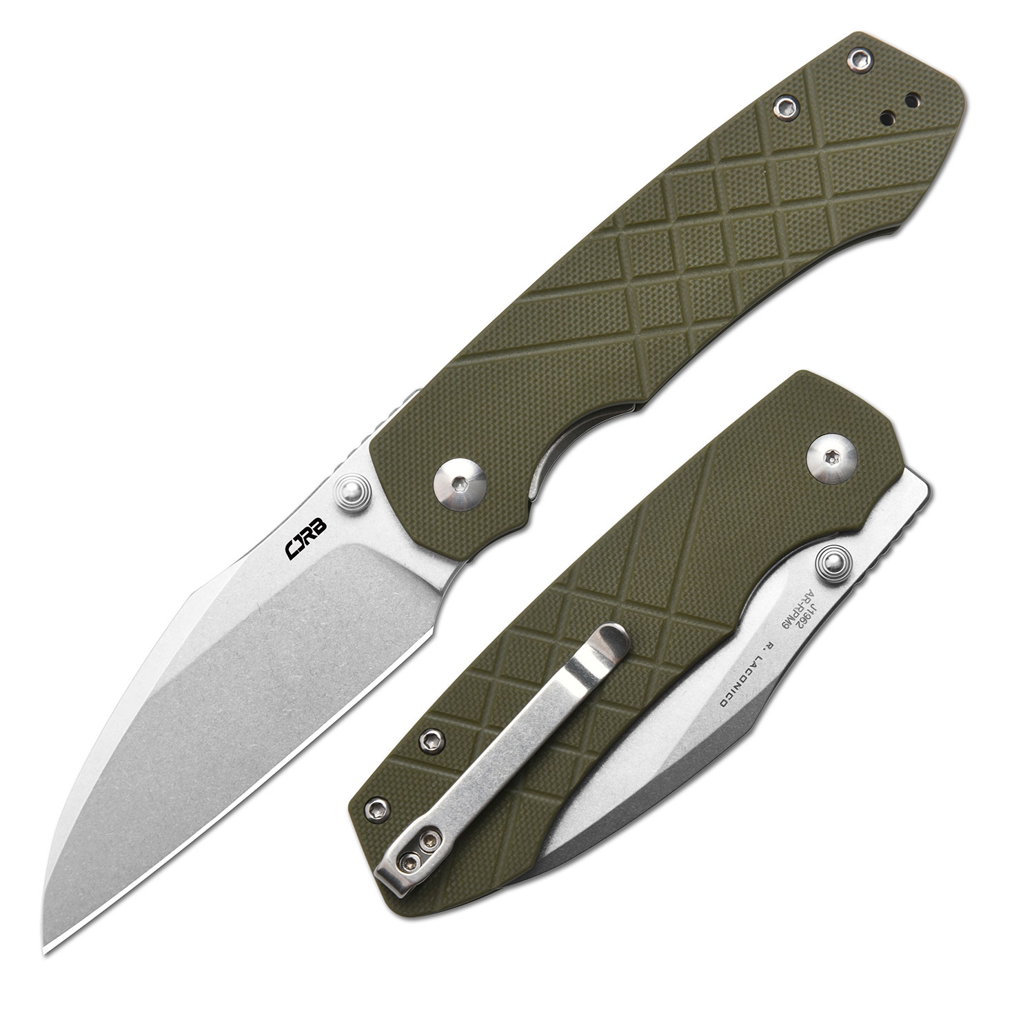CJRBJ1962-GN Kestrel, AR-RPM9, Green G10