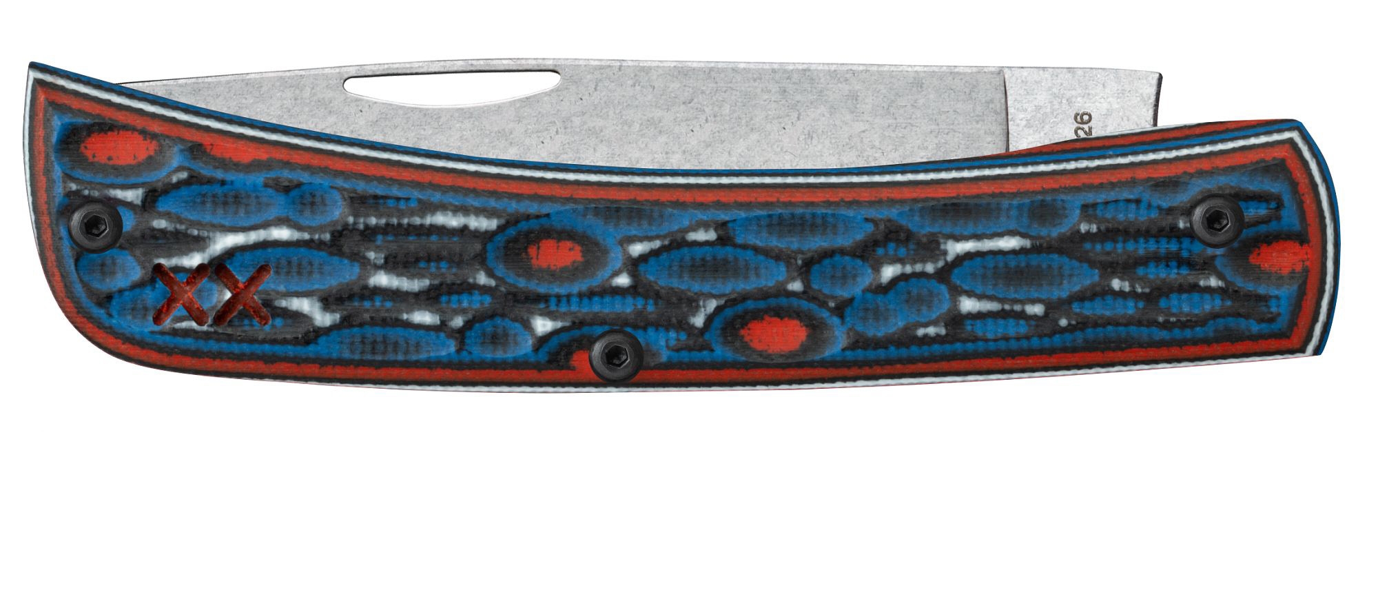 Case S35VN Sonic Blast G10 Fossil XR Sod Buster Jr