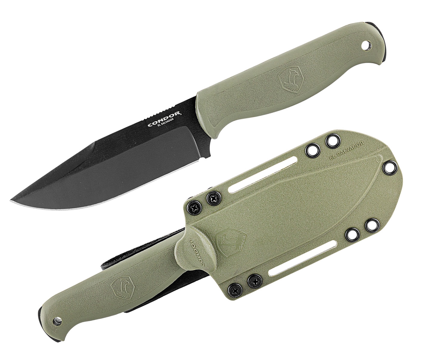 Condor FIGHTER KNIFE, ARMY GREEN