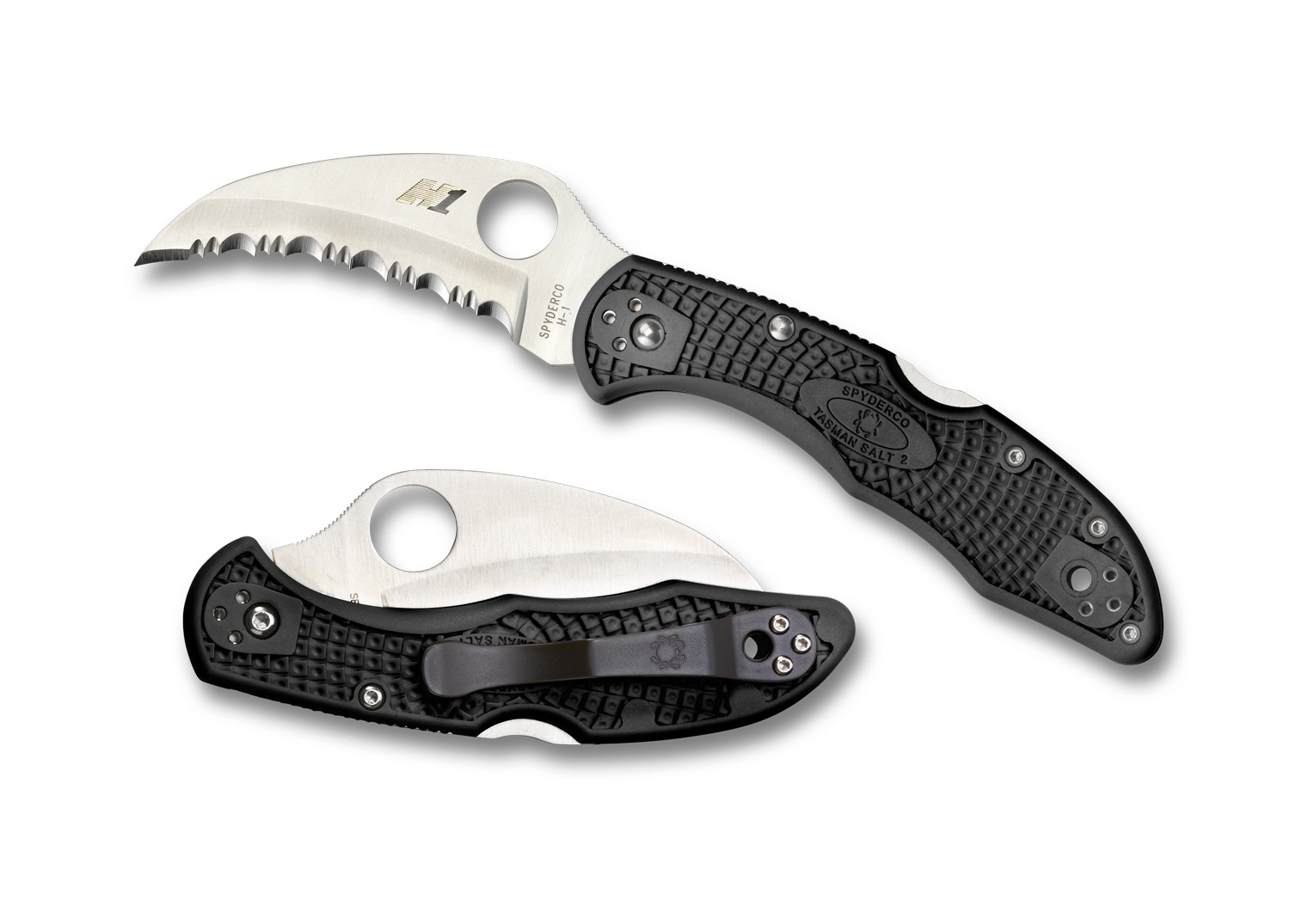 Spyderco C106SBK2 Tasman Salt 2, FRN Black