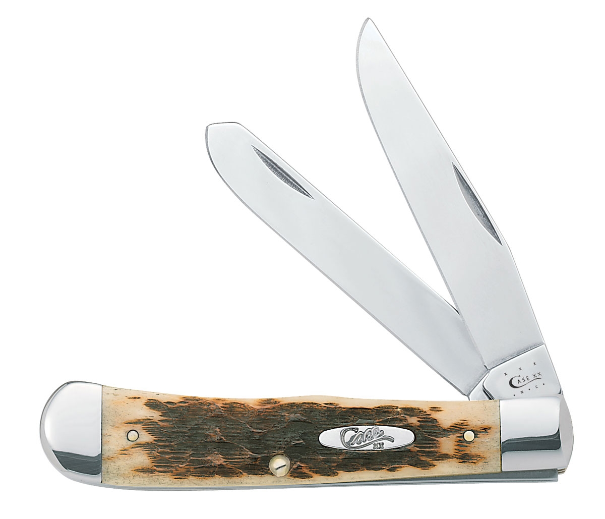 Case SS Amber Bone Trapper