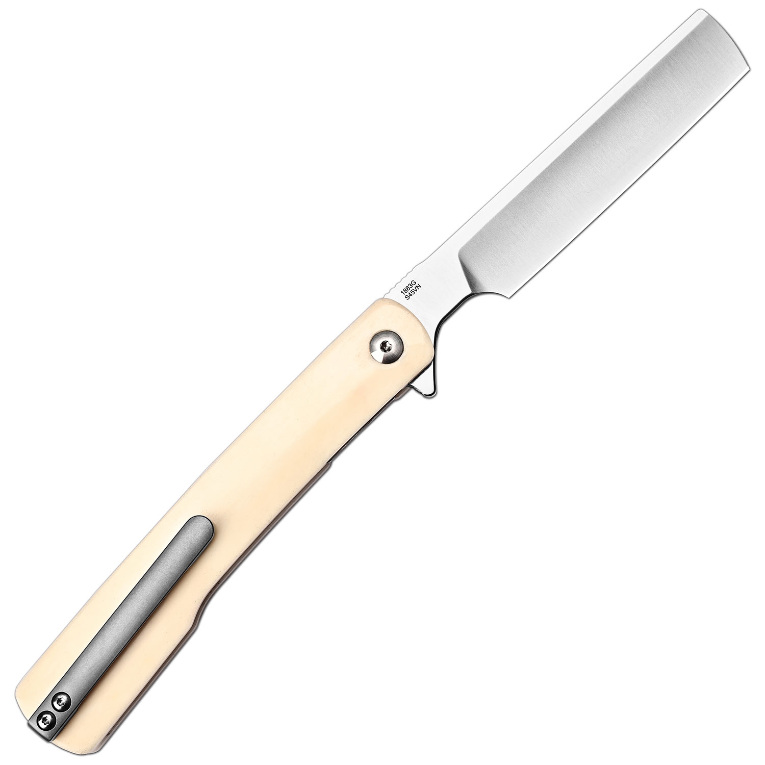 ARTC1883G-BB Orthodox V2, S45VN, White Bovine Bone