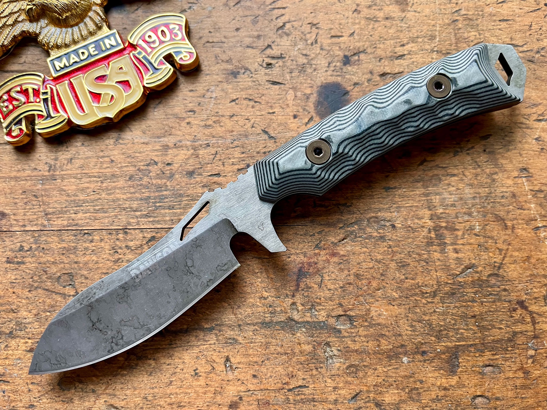 Dawson Harvester, Monsoon, Gray, Magnacut