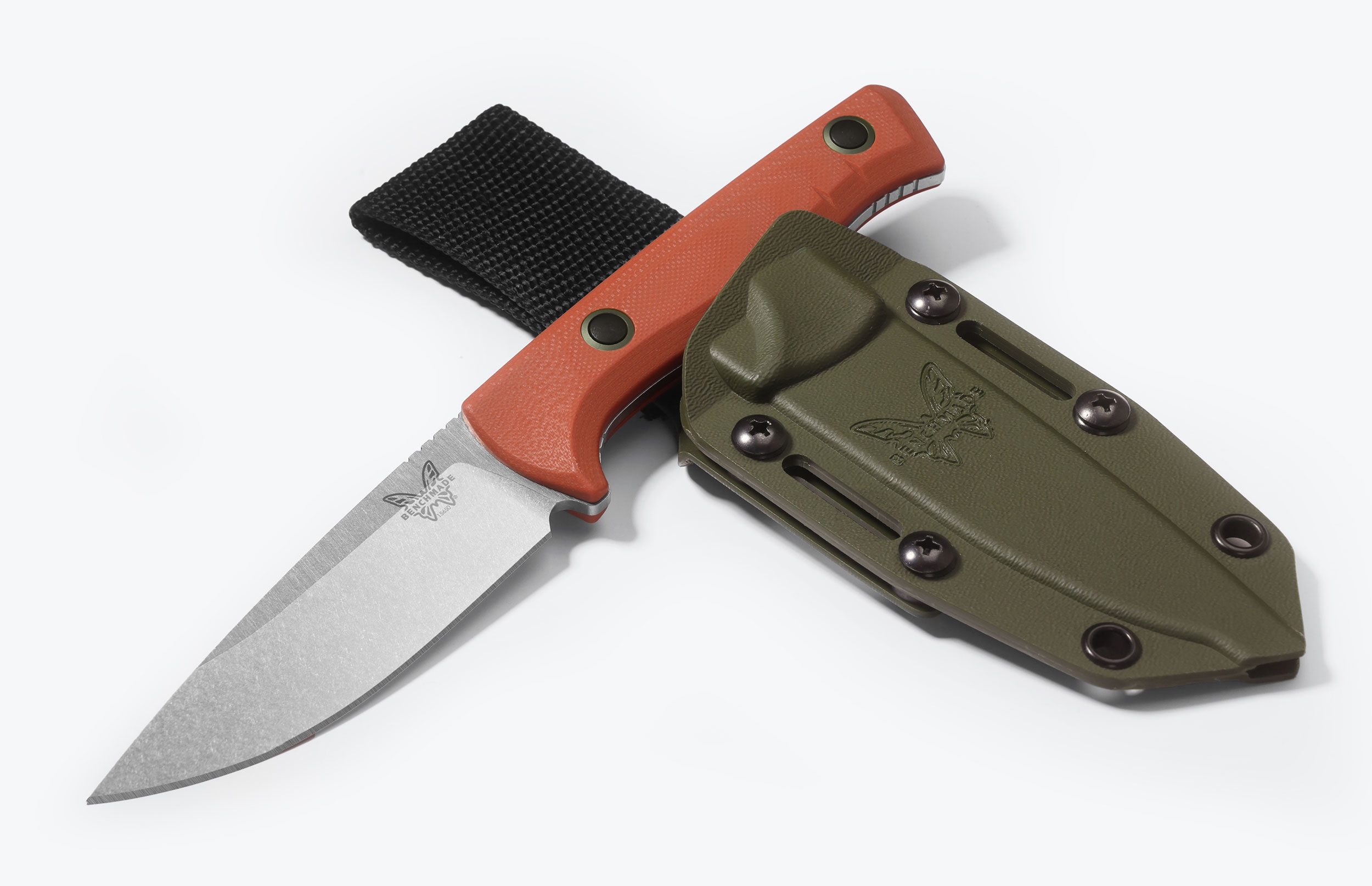 Benchmade 15650-01 SlipRidge fixed, Orange G10