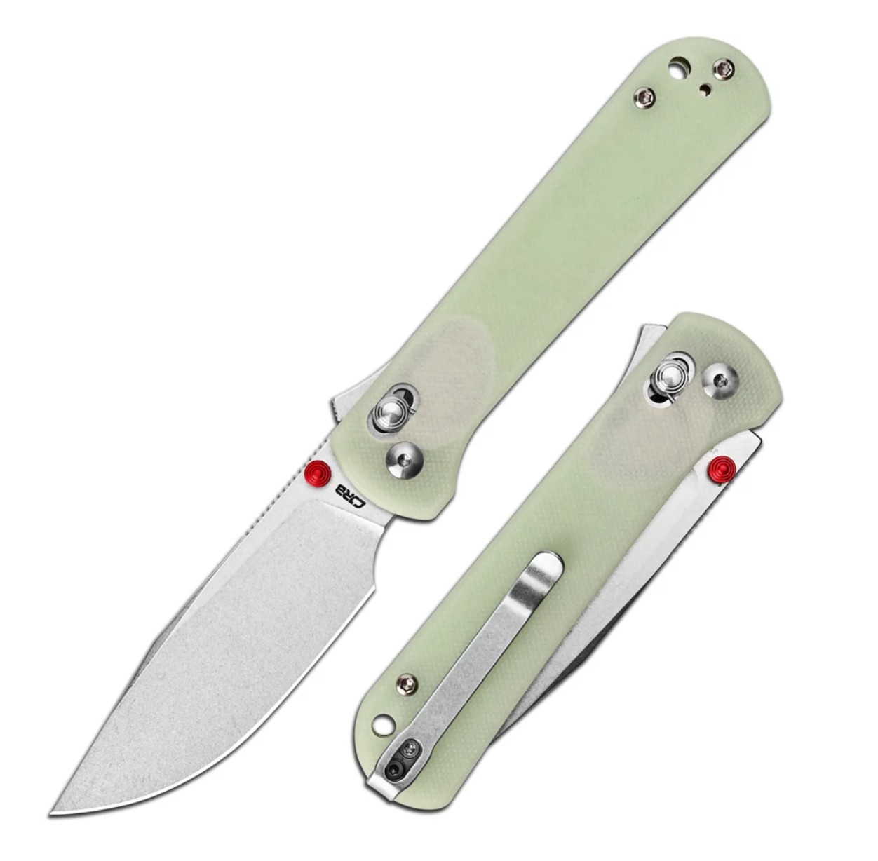 CJRBJ1960-GD Bolt, Glow In the Dark, Green G10