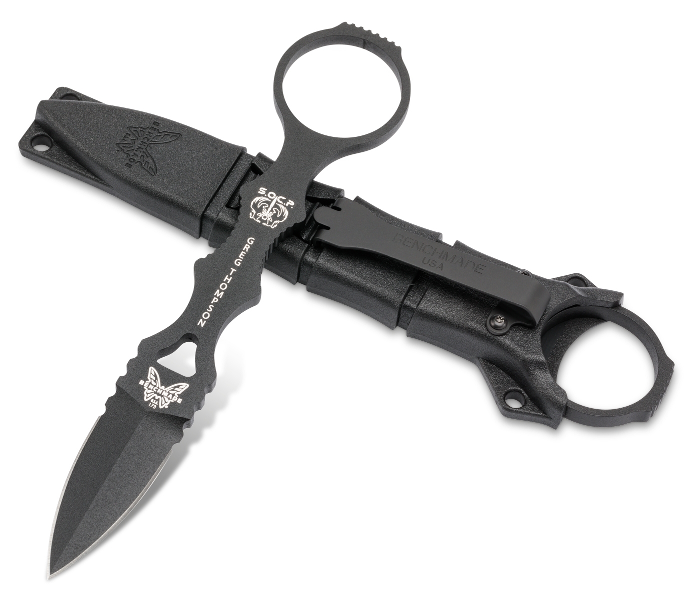 Benchmade 173BK - MINI SOCP Dagger, Double Edge