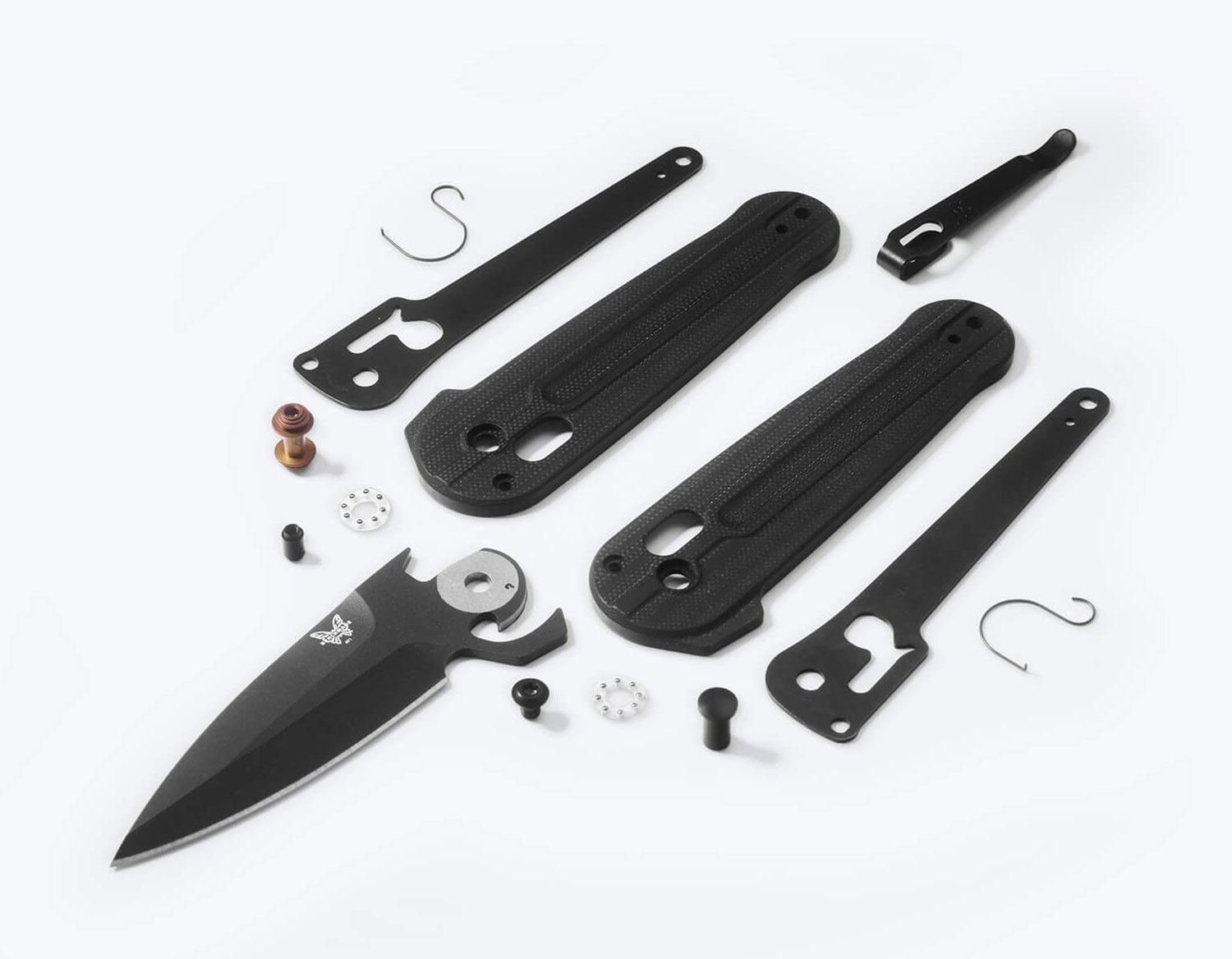 Benchmade 491BK-02 Lowden Black, Axis Lock Flipper
