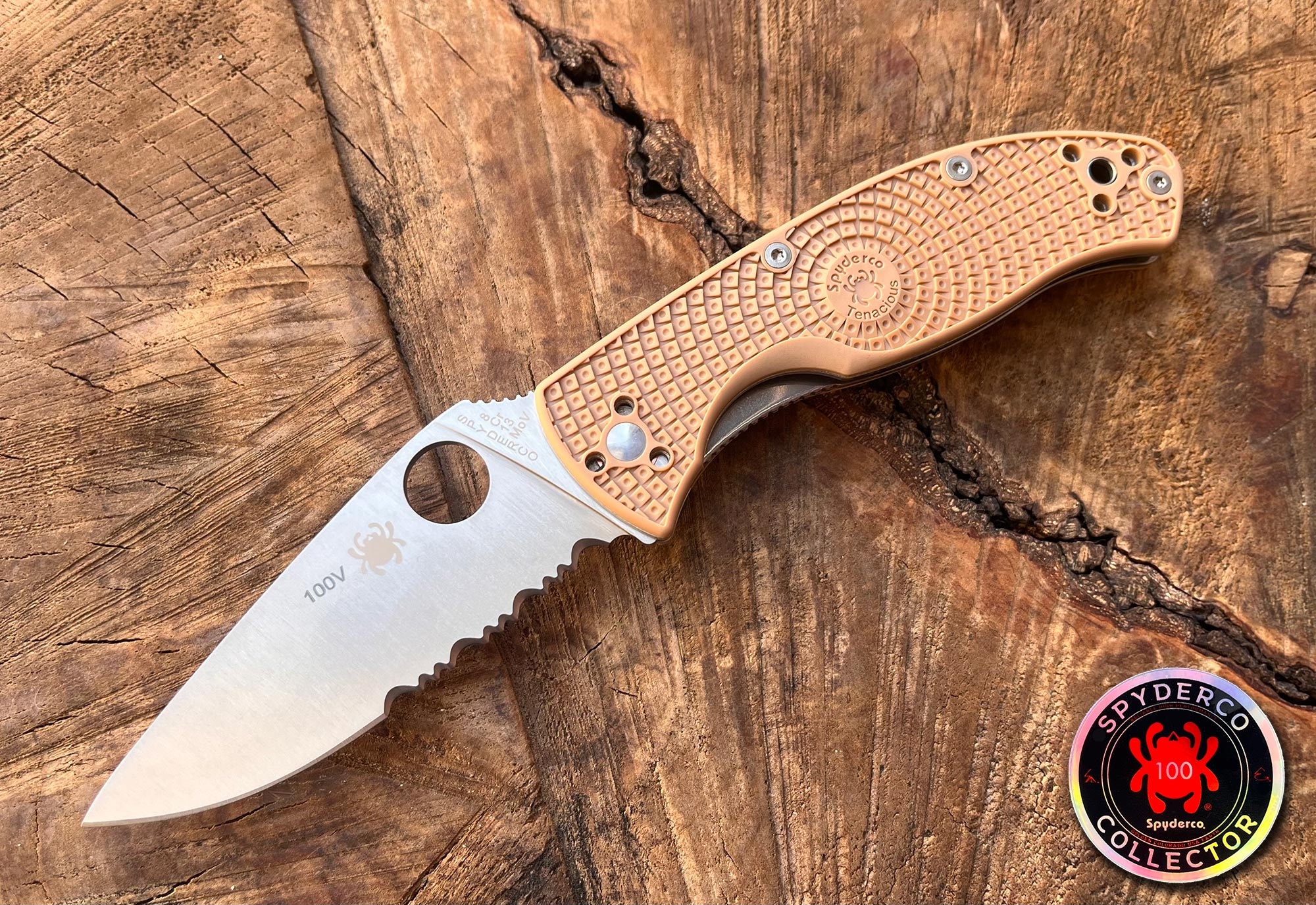 Spyderco C122PSTN Tenacious, Collector
