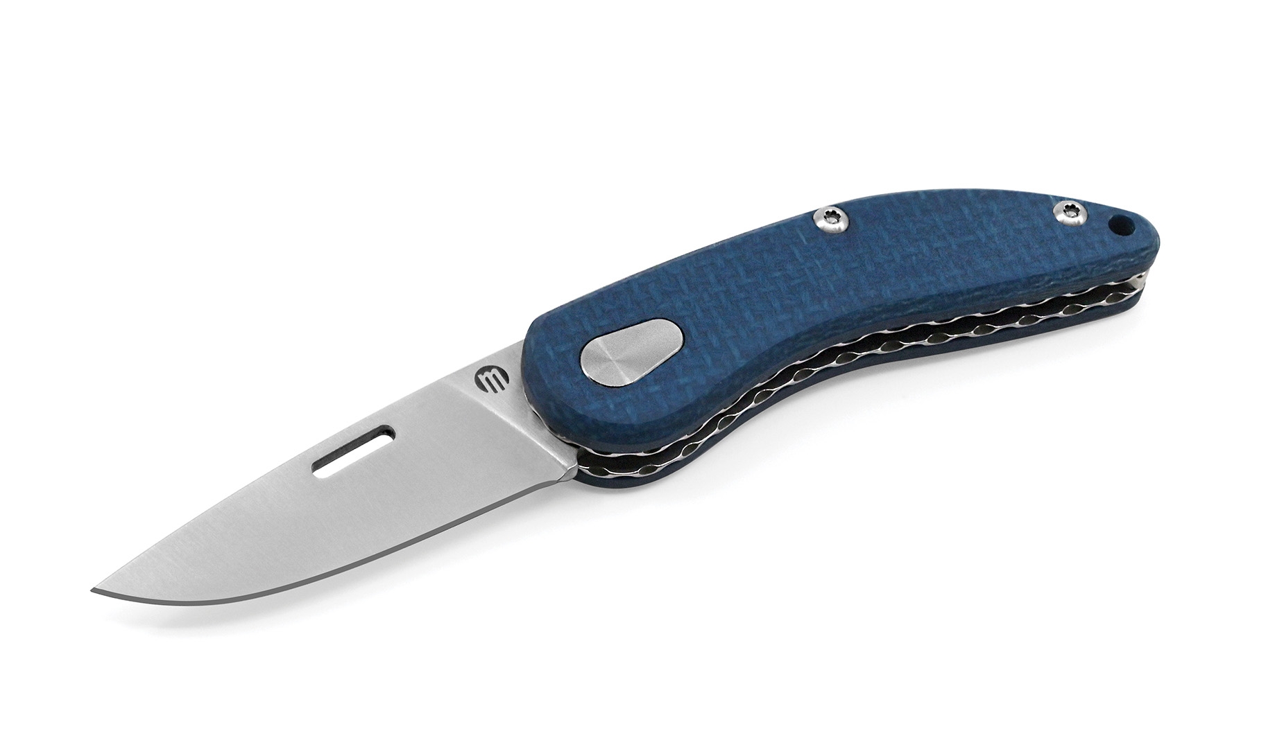 Maserin 362/MCB Minos Slipjoint S35VN Blue Micarta