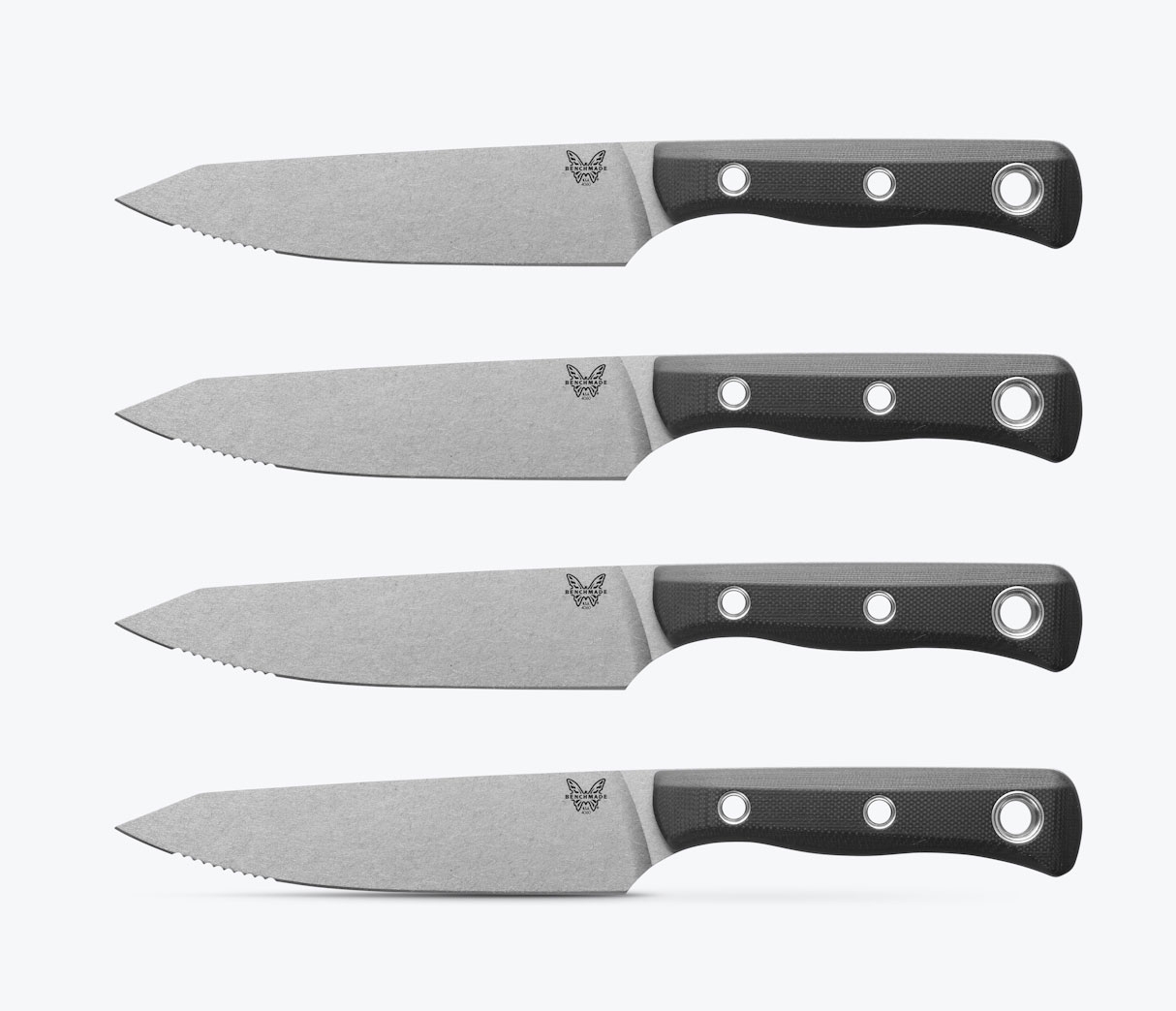 Benchmade 4001 - 4 Pieces Set, CPM-154, Black G10