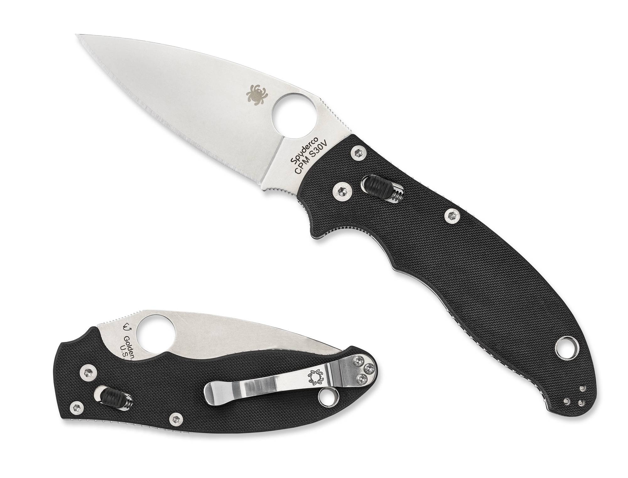 Spyderco C101GP2 Manix 2, G-10, S30V