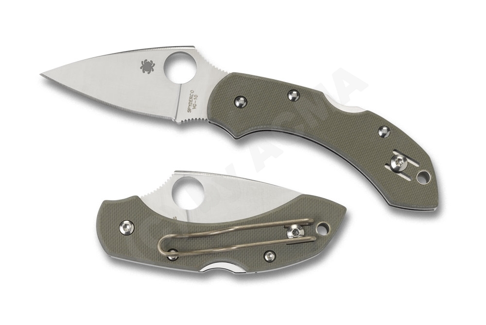 Spyderco C28GPFG Dragonfly, G-10 Foliage Green