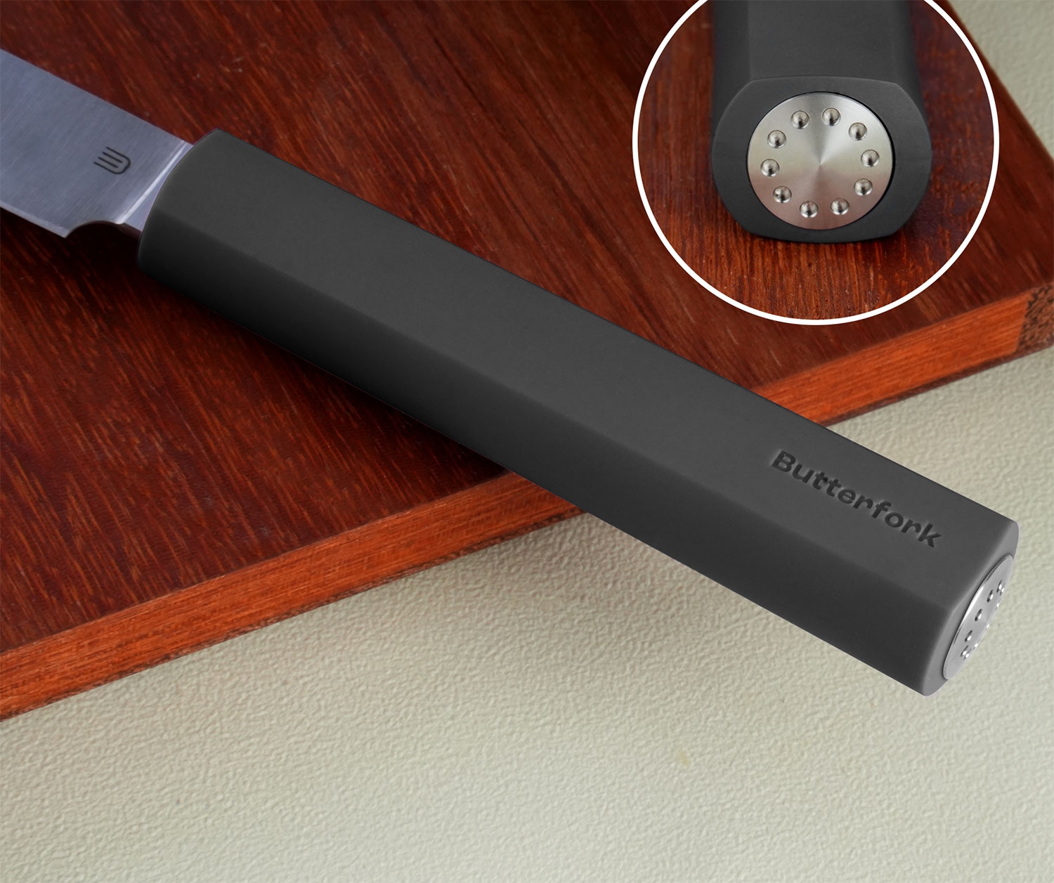 Butterfork BF01-PK-DGNS Paring Dunkelgrau