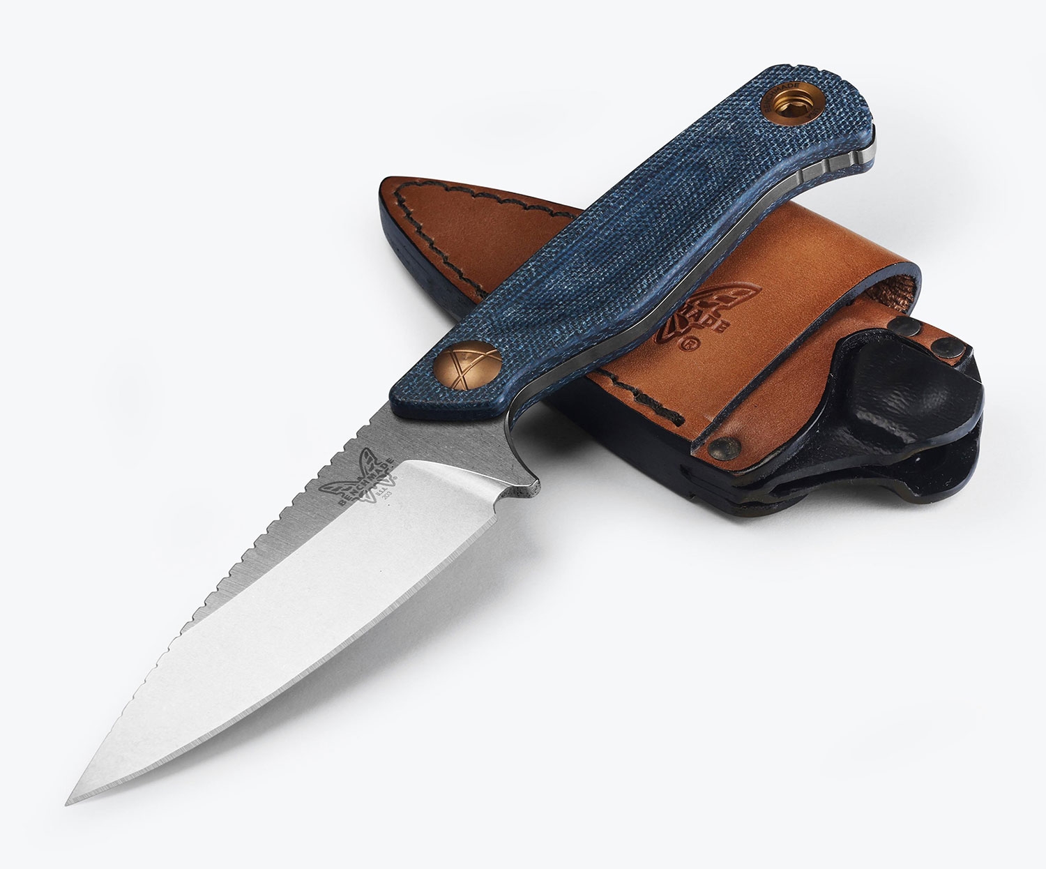 Benchmade 203-04 Dacian, Stonewash, Leather