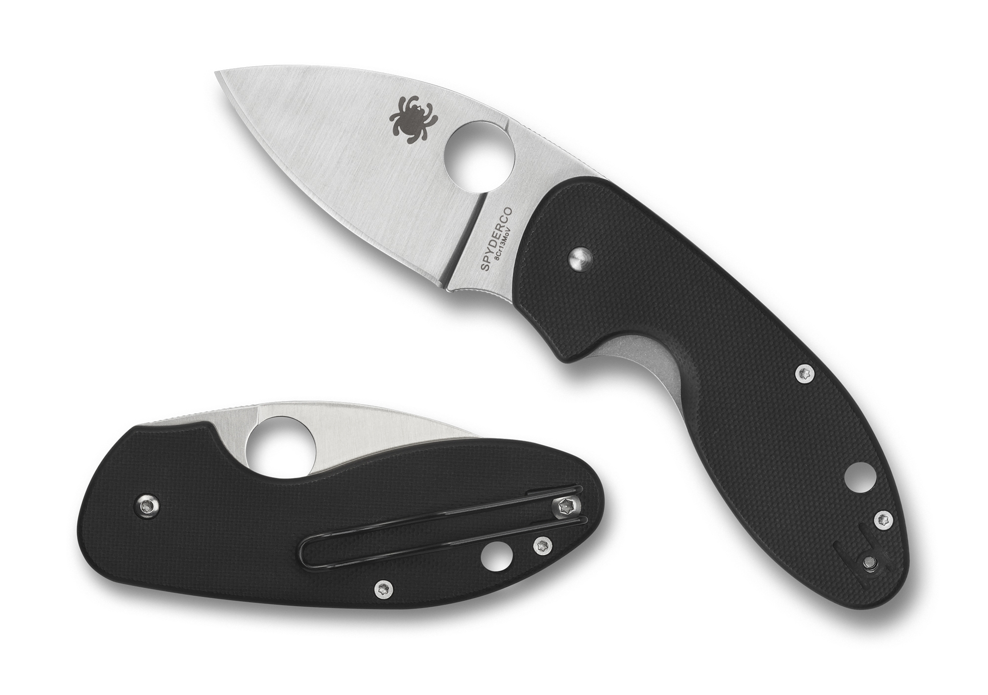 Spyderco C246GP Insistent, G-10 Black