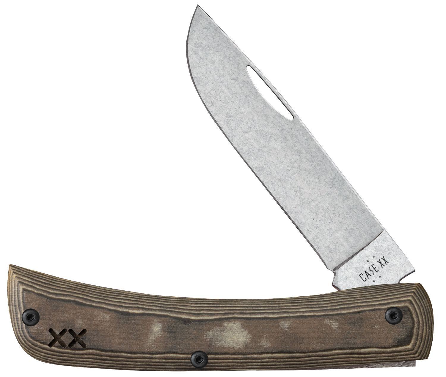 Case S35VN Luna Richlite Sod Buster® Jr