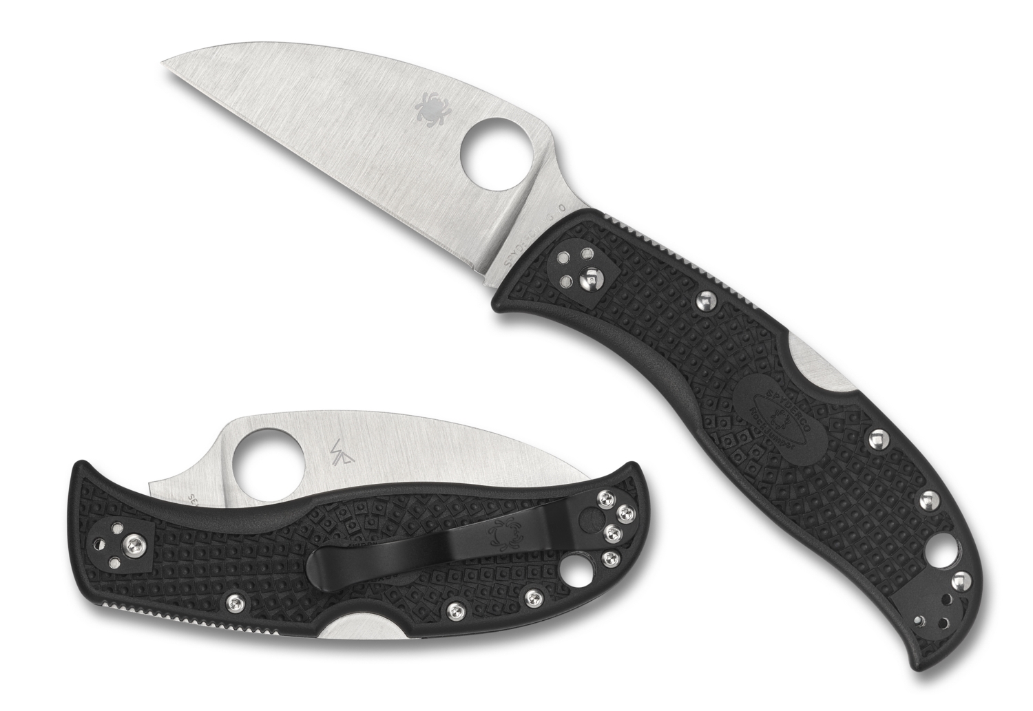 Spyderco C254PBK RockJumper,  Black FRN