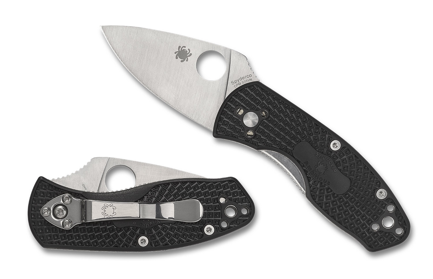 Spyderco C148PBK Ambitious, Lightweight