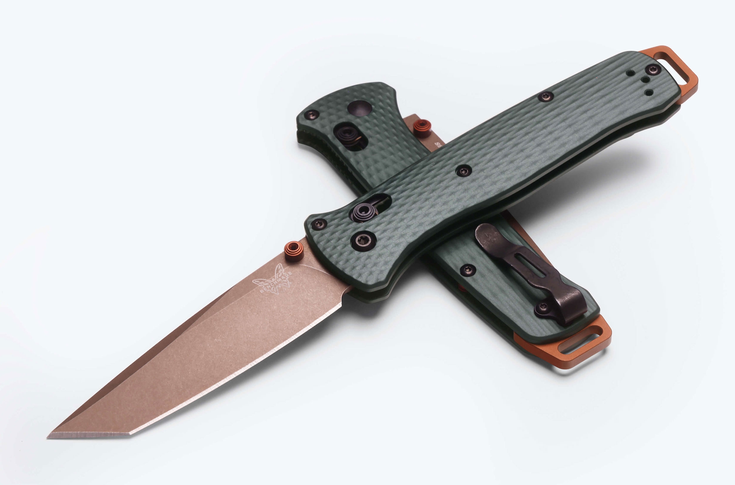 Benchmade 537FE-2601 Bailout, S90V, Taiga Green