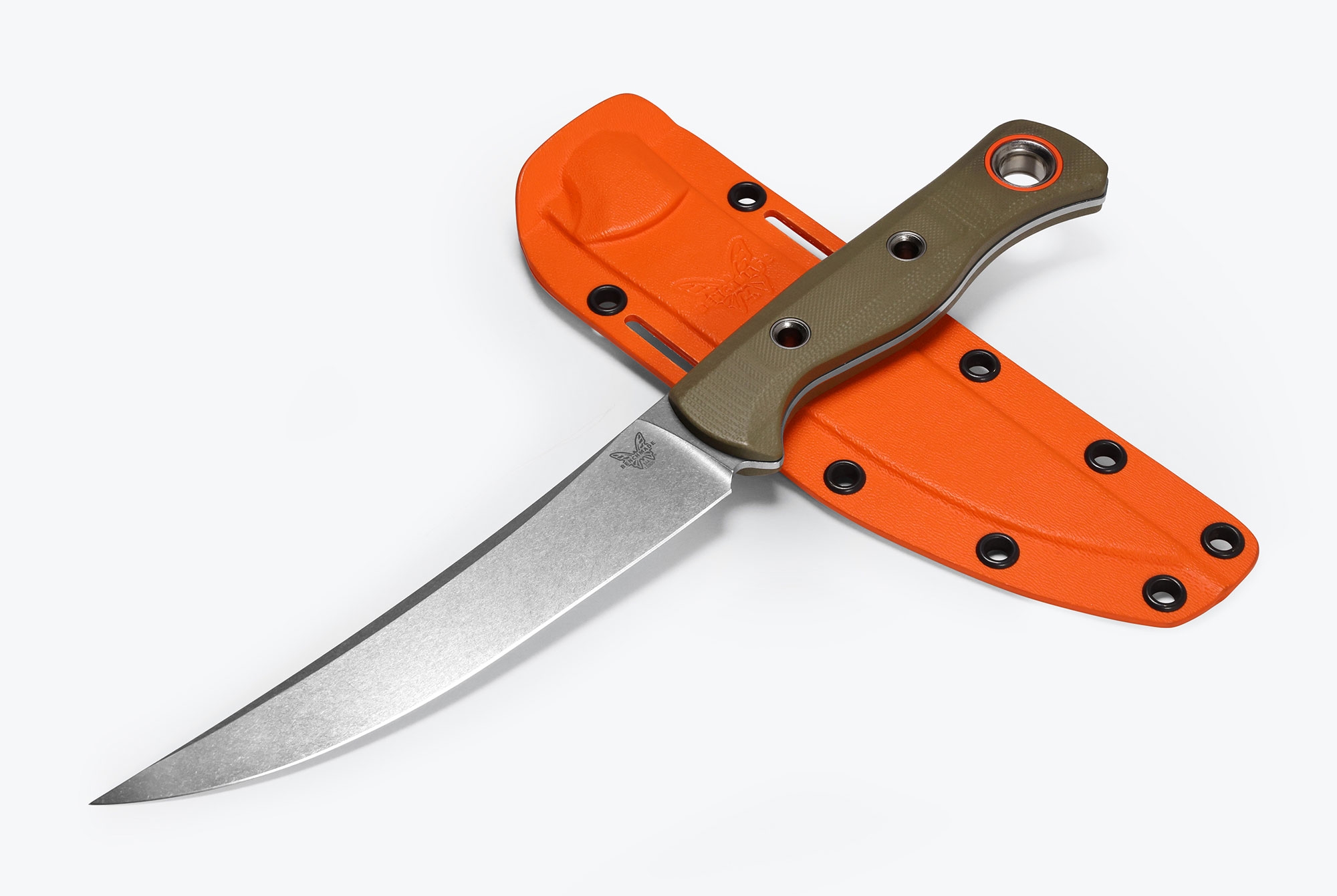 Benchmade 15500-3 MEATCRAFTER, OD Green G10