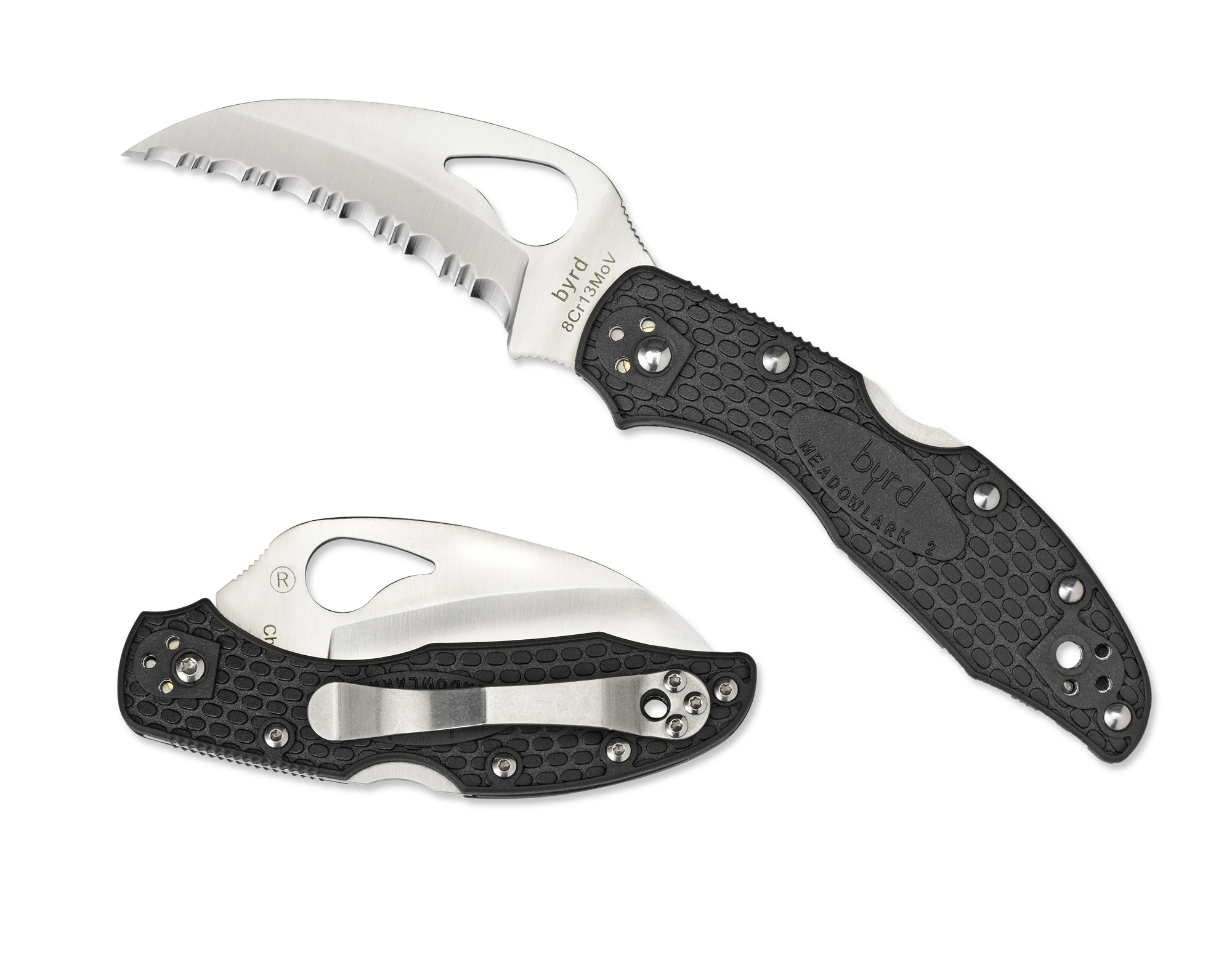 Spyderco BY22SBK Hawkbill, FRN