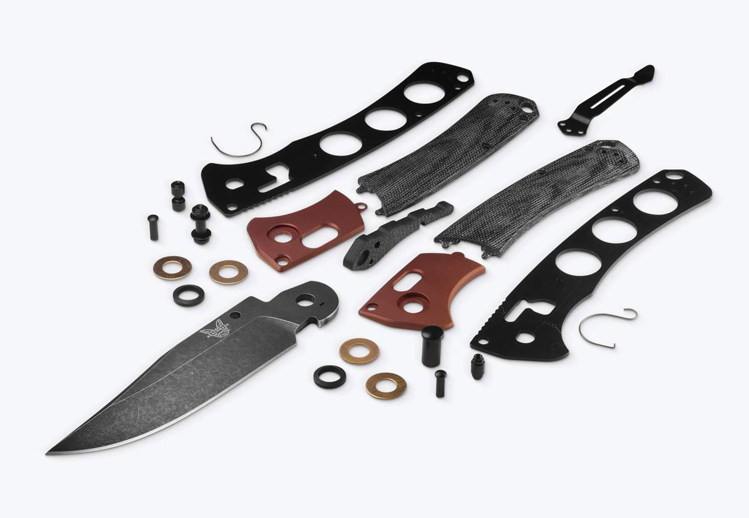 Benchmade 15080BK-04 Crooked River Black Micarta
