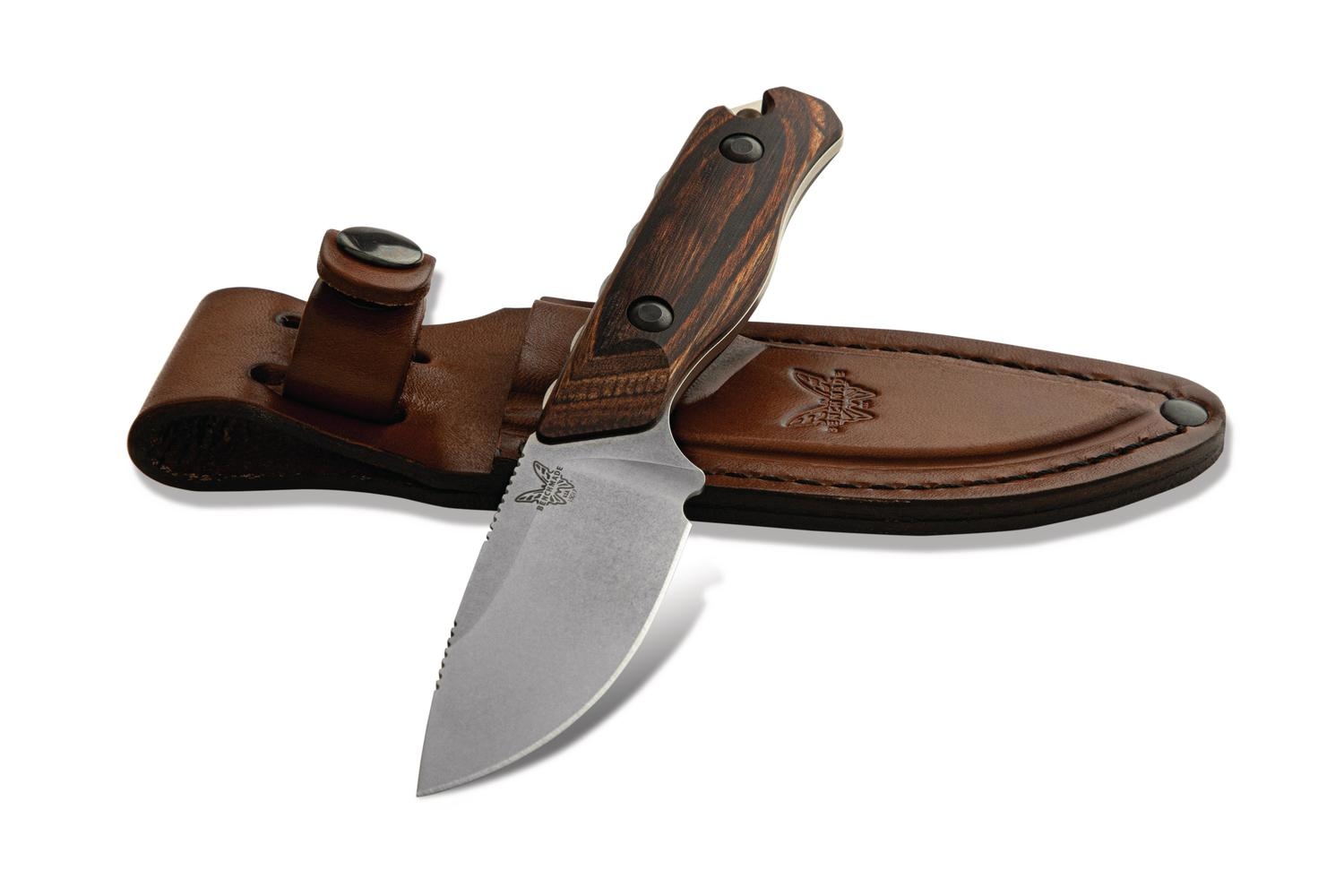 Benchmade 15017 - Hidden Canyon Hunter, Wood