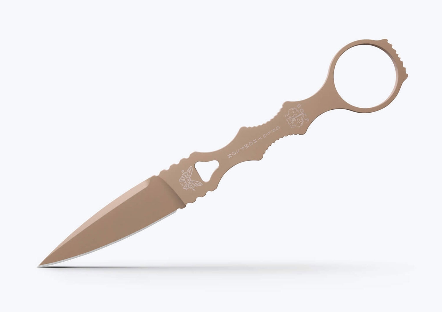 Benchmade 174SN SOCP Dagger, Single Edge, Sand