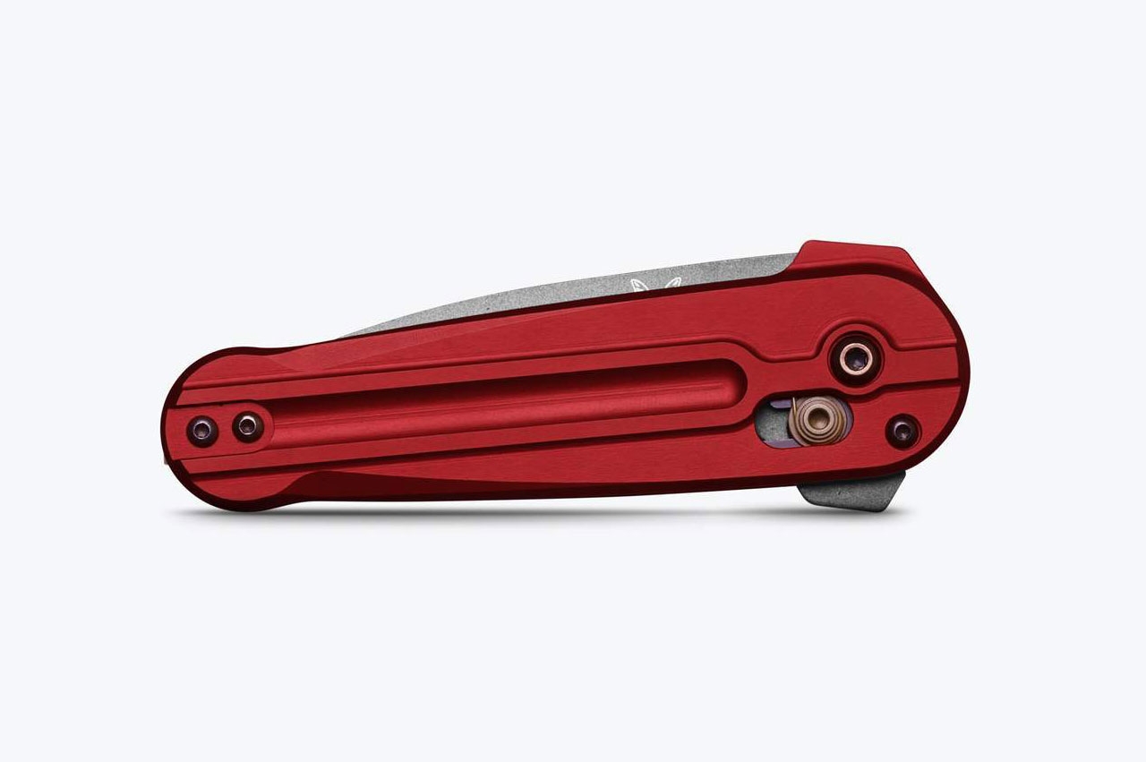 Benchmade 491GY-01 Lowden Axis Flipper Phoenix Red