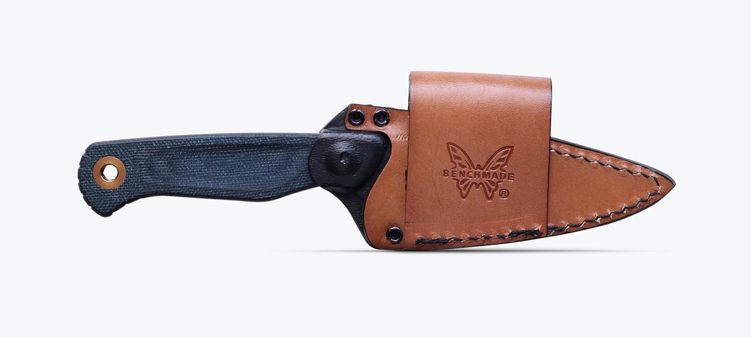 Benchmade 203-04 Dacian, Stonewash, Leather