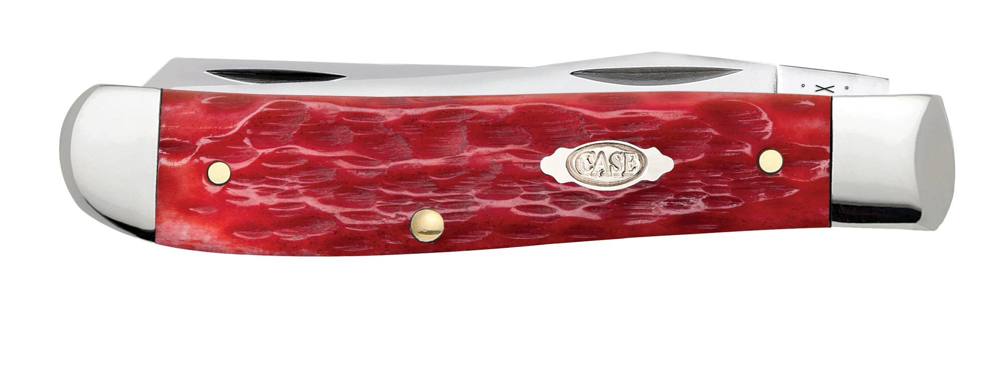 Case CS Dark Red Bone Mini Trapper