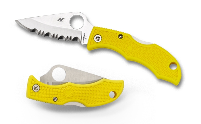 Spyderco LYLS3 Ladybug 3 Salt, FRN Yellow