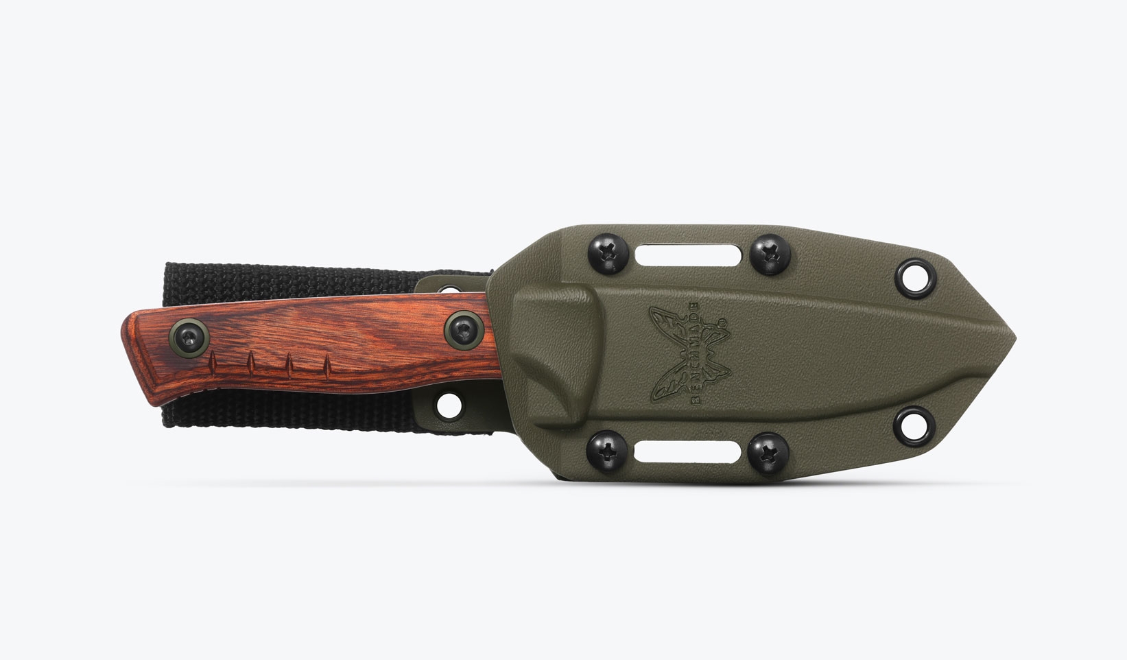 Benchmade 15650 SlipRidge fixed, Wood, Magnacut