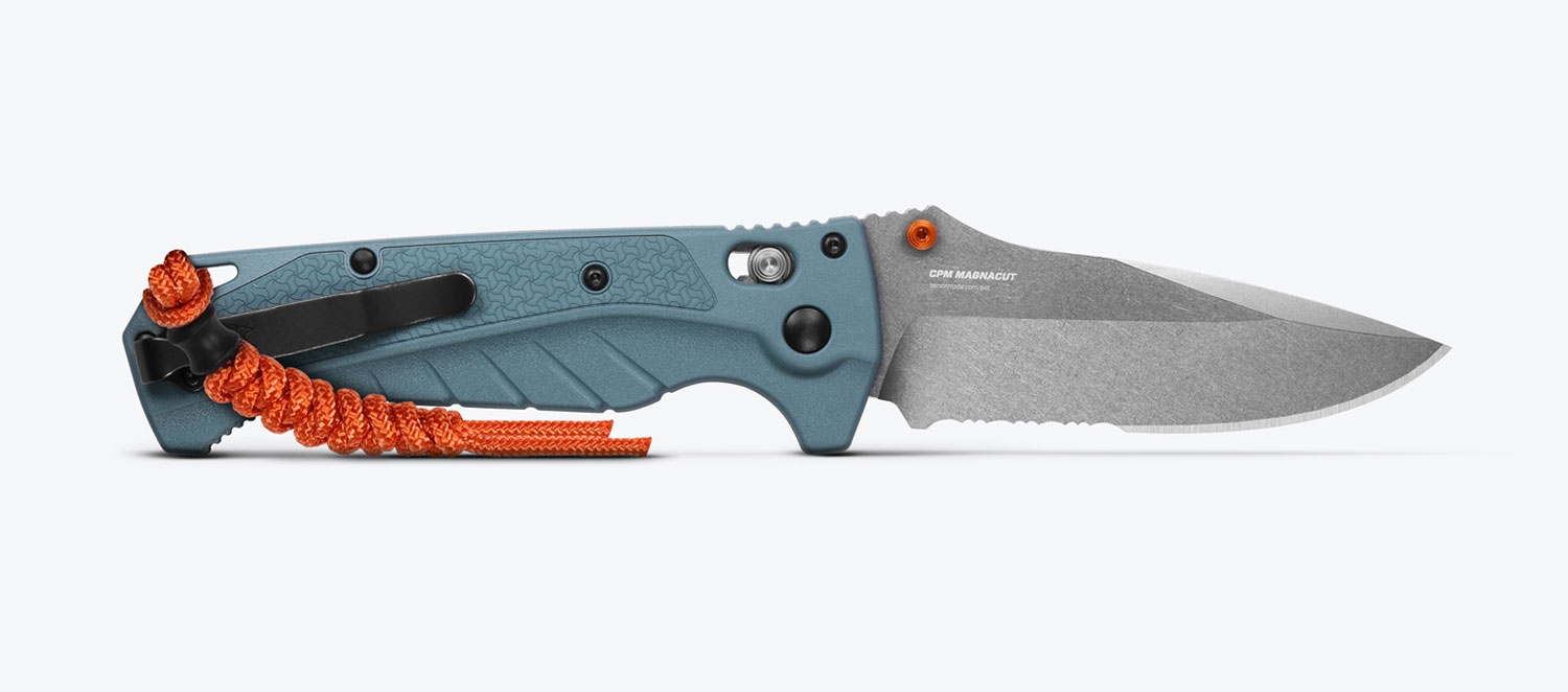 Benchmade 18060S Adira Serrated, Depth Blue