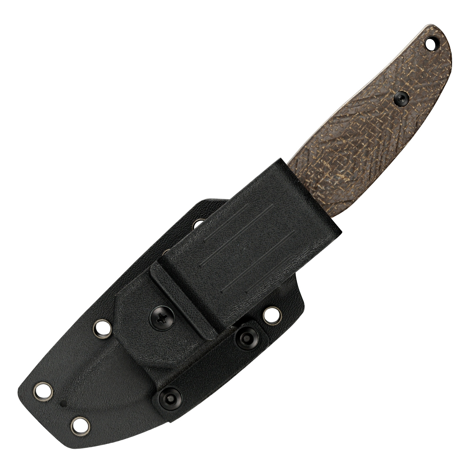 SRM Fossa 605T-MW, Linen Tan Micarta