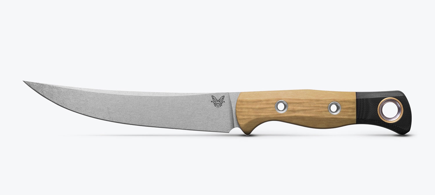 Benchmade 4050-02 Meatcrafter, Maple Richlite