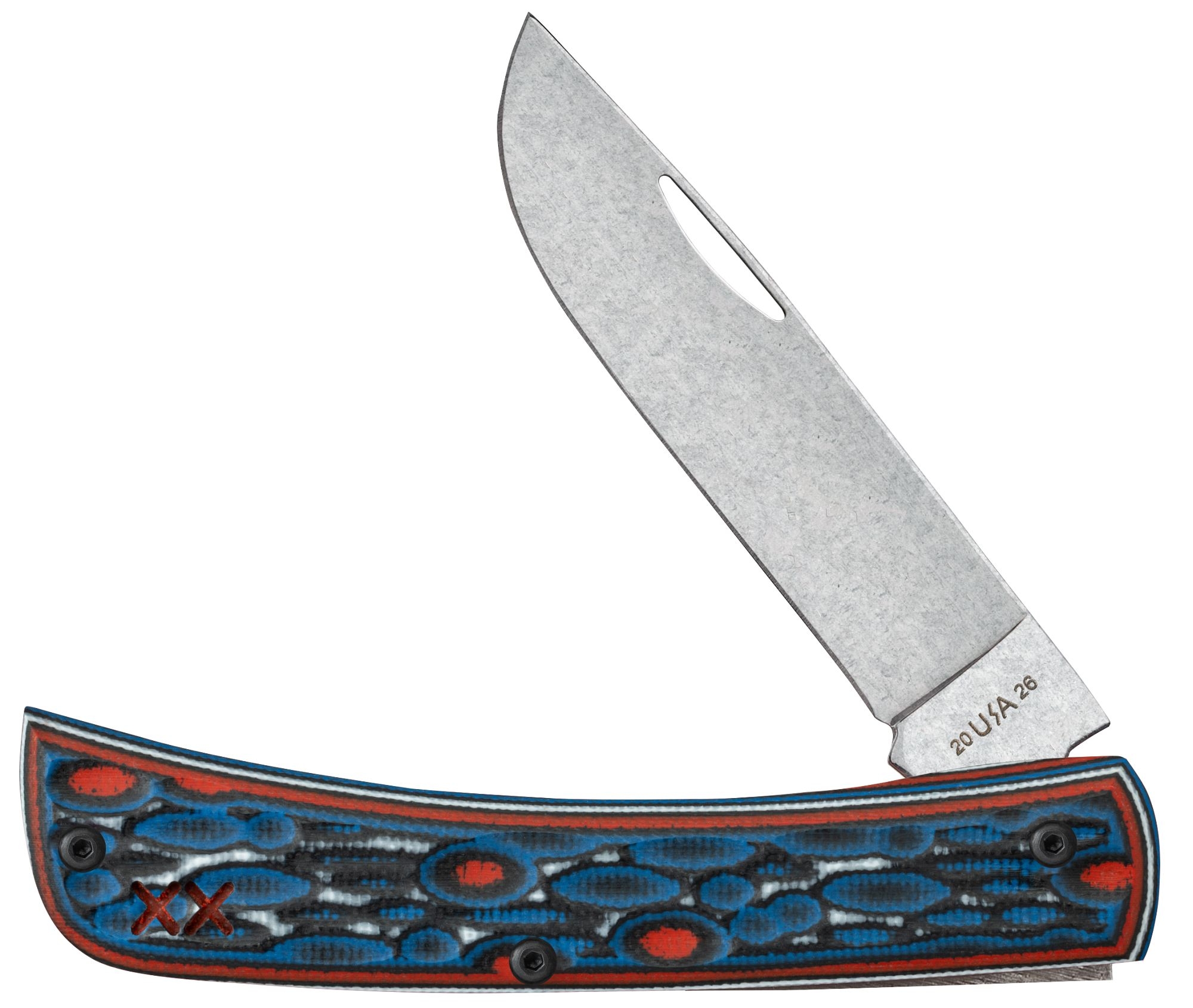 Case S35VN Sonic Blast G10 Fossil XR Sod Buster Jr
